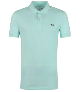 Lacoste slim fit mint groen polo groen krokodil