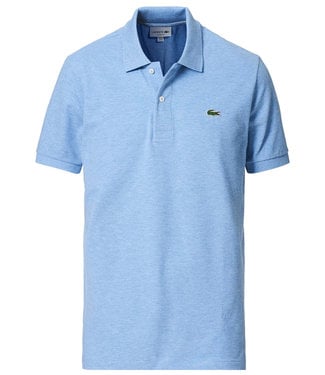 Lacoste slim fit blauw polo groen krokodil