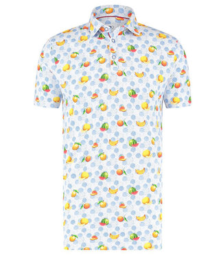 polo tutti colori bananen citroen fruit print