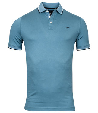 Baileys polo petrol blauw blue heaven donkerblauwe details