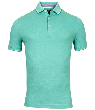 Baileys polo mintgroen katoen stretch