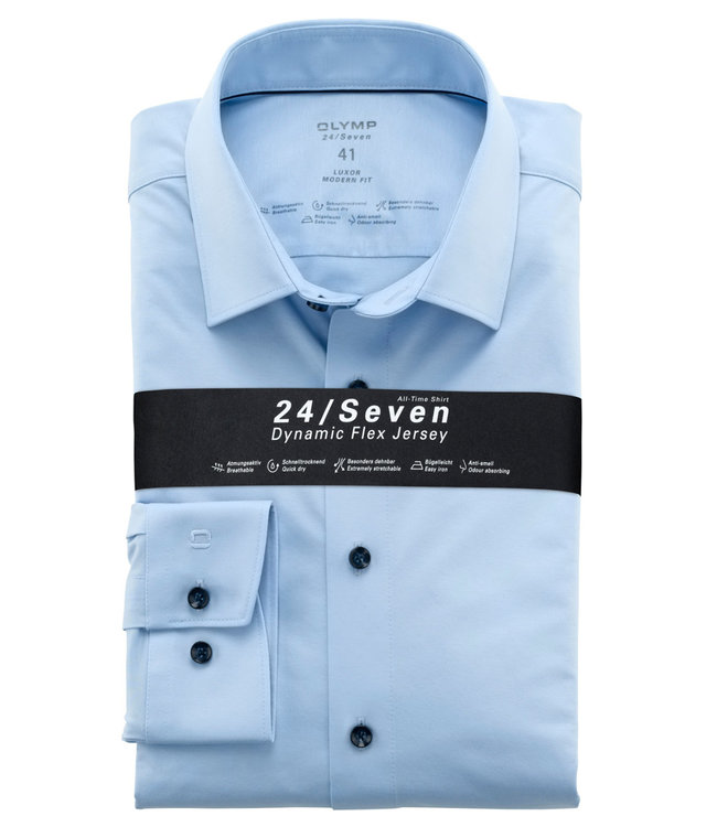 Olymp 1202 64 10 lichtblauw dynamic flex jersey 24 7 seven