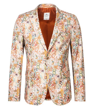 tutti colori jungle jasje colbert blazer
