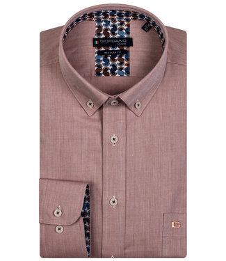 overhemd brique two tone twill
