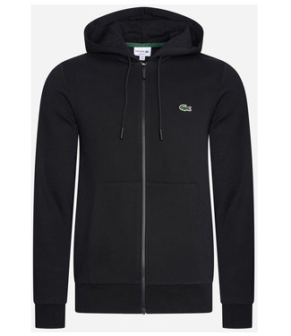 Lacoste heren sweat vest zwart capuchon