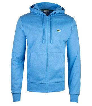 Lacoste heren sweat vest blauw capuchon