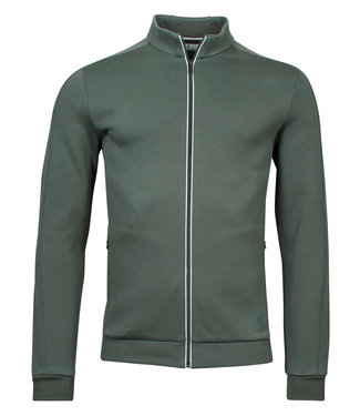 Thomas Maine heren groen sweat vest