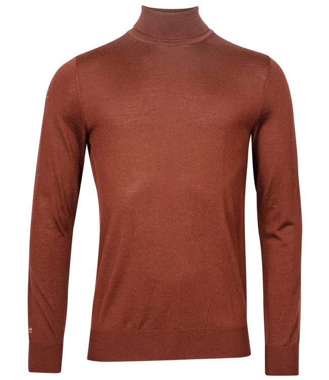 Thomas Maine 2285TM100-34 heren brique melange coltrui merino wol