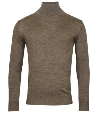 Baileys coltrui high neck pullover taupe bruin