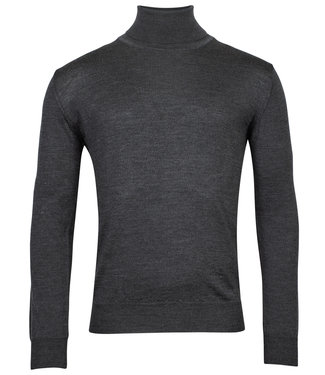 coltrui high neck pullover antraciet grijs