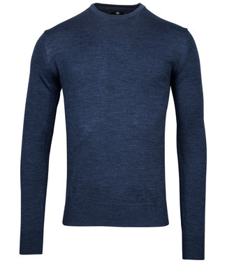 Baileys ronde hals crew neck pullover blauw