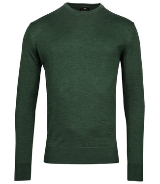 Baileys ronde hals crew neck pullover donkergroen