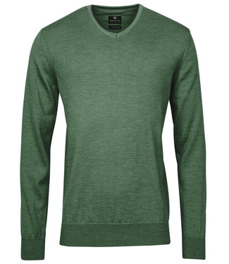 Baileys v-hals trui v-neck pullover groen