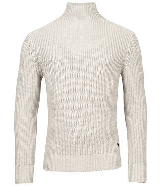 Thomas Maine heren beige turtle trui