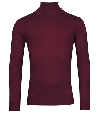 Baileys coltrui Pullover bordeaux rood Roll Neck