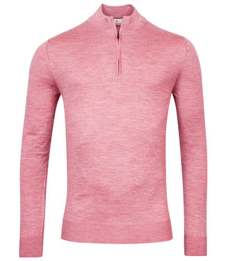 Thomas Maine heren roze zipper trui ritsje