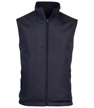 reversible bodywarmer donkerblauw navy