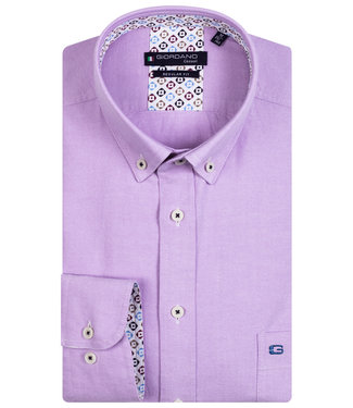 Giordano Regular Fit lila paars oxford button down