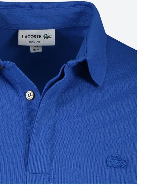 Lacoste PH5522 00 KXB Lacoste regular fit kobaltblauw polo kobaltblauw krokodil