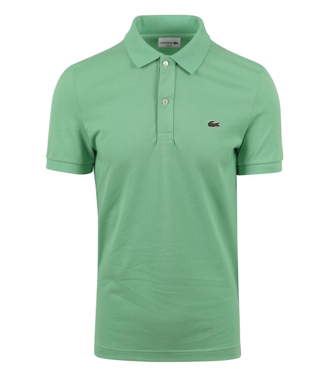 Lacoste 2023 PH4012 11 TTF slim fit appelgroen polo groen krokodil