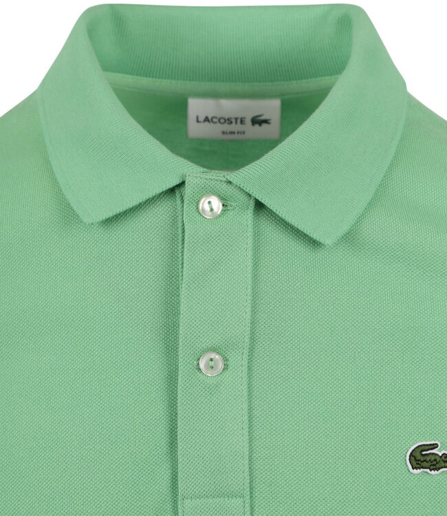 Lacoste 2023 PH4012 11 TTF slim fit appelgroen polo groen krokodil