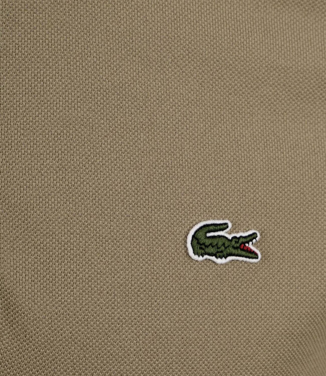 Lacoste 2023 PH4012 11 CB8 slim fit beige bruin polo groen krokodil