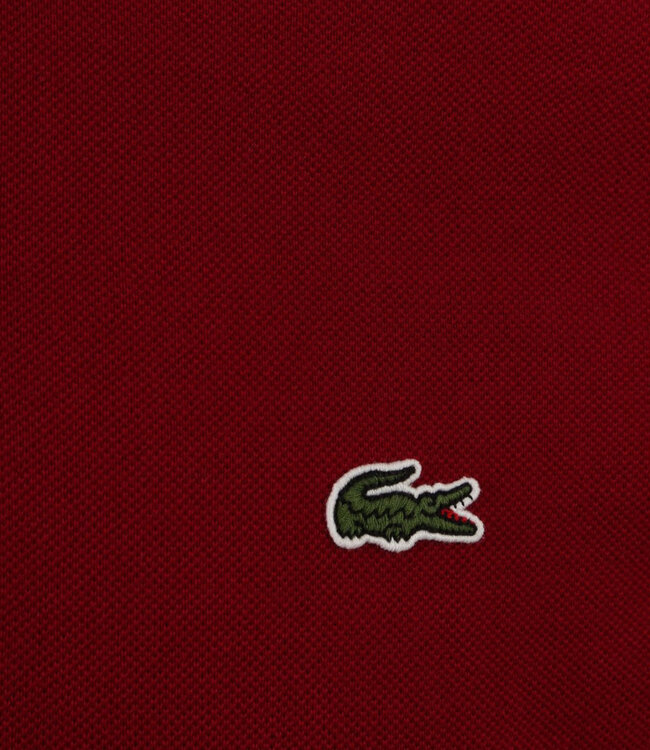 Lacoste 2023 PH4012 11 476 slim fit bordeaux rood polo groen krokodil