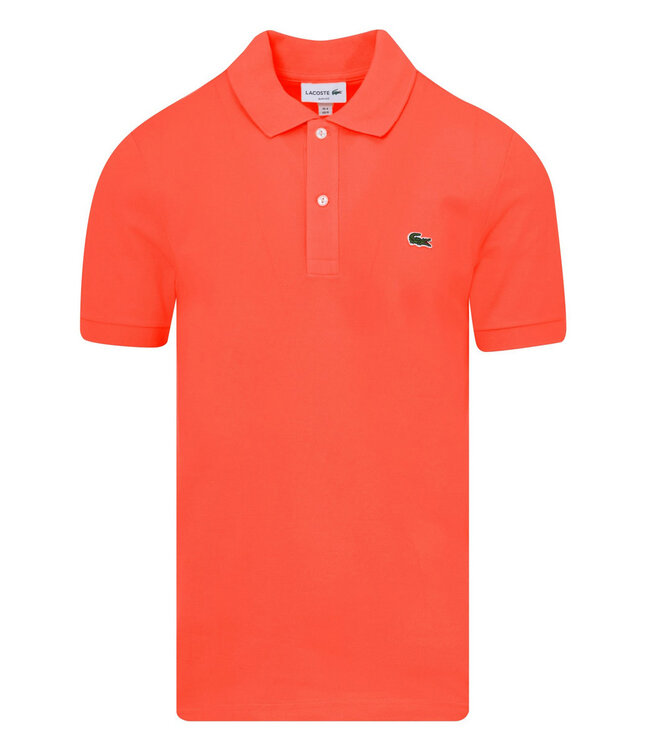 Lacoste 2023 PH4012 11 02K slim fit oranje rood polo groen krokodil