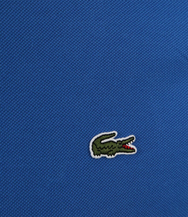 Lacoste 2023 PH4012 11 KXB slim fit kobaltblauw polo groen krokodil