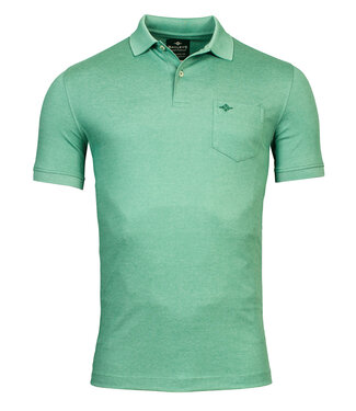 polo groen green borstzak