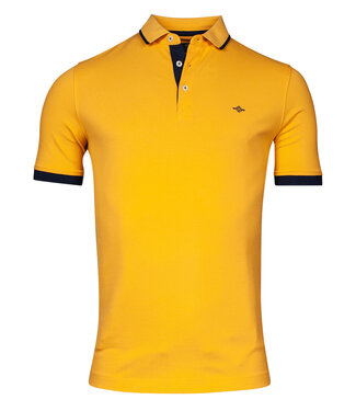 Baileys polo okergeel katoen stretch