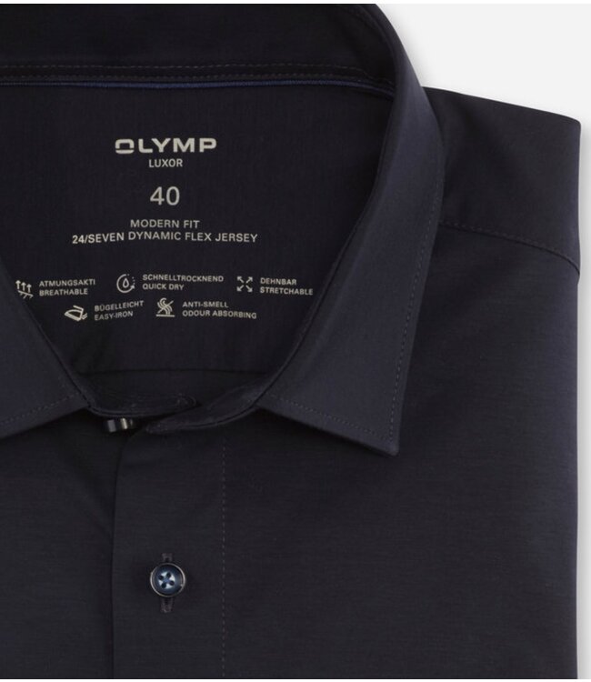 Olymp 1202 64 18 donkerblauw dynamic flex jersey 24 7 seven
