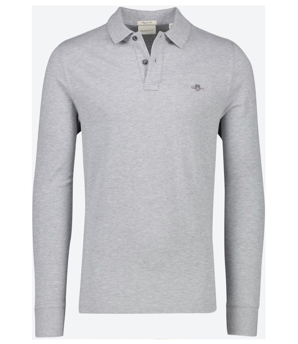 Polo's korte mouw blauw GANT main image 1