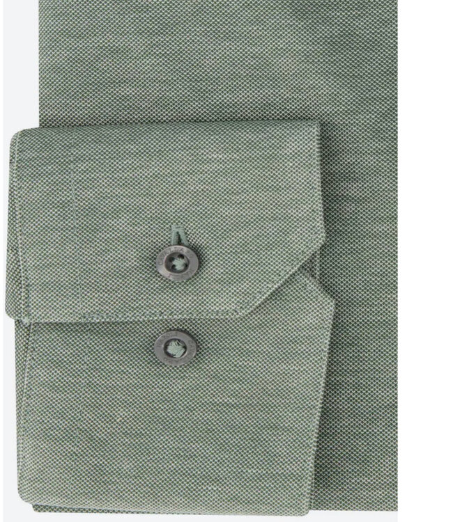 Cavallaro 110235004 550 heren jersey pique overhemd groen piquo shirt mid green