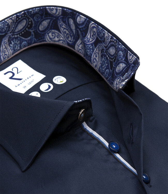 122.WSP.043 010 donkerblauw 1knoops wide spread donkerblauwe knopen