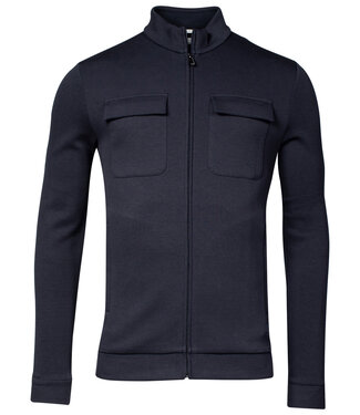 Thomas Maine heren donkerblauw navy sweat vest