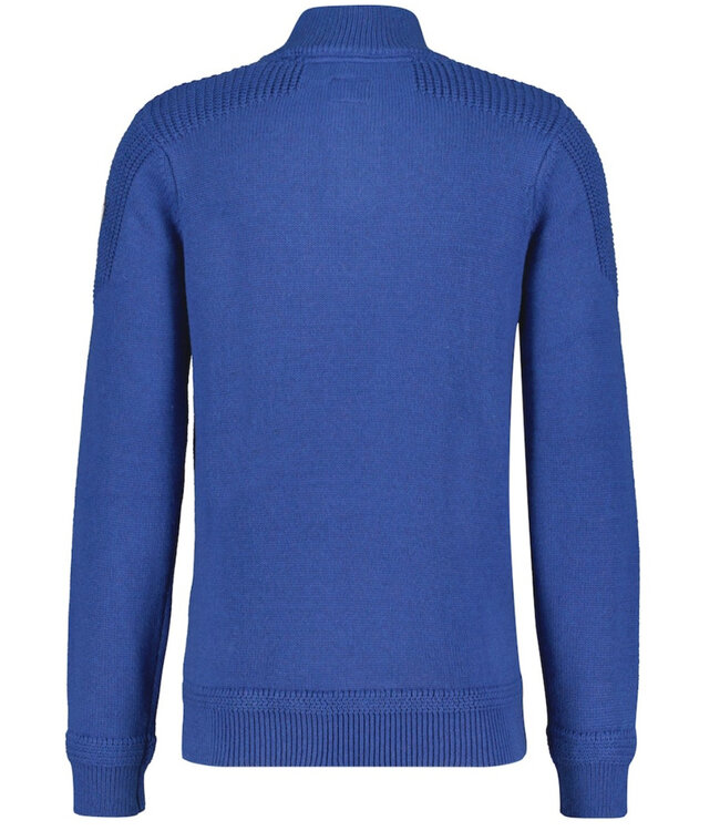 New Zealand Auckland Ngatu 23HN403 1659  kobaltblauw bright water blue heren zipper