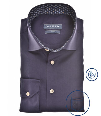 donkerblauw overhemd modern fit