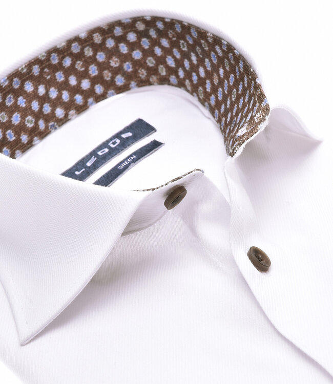 0142150 heren wit overhemd modern fit mouwlengte 5