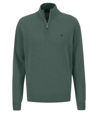 Fynch Hatton heren groen sage green zipper