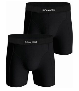 Bjorn Borg Boxers heren boxers 2pack zwart zwart shorts