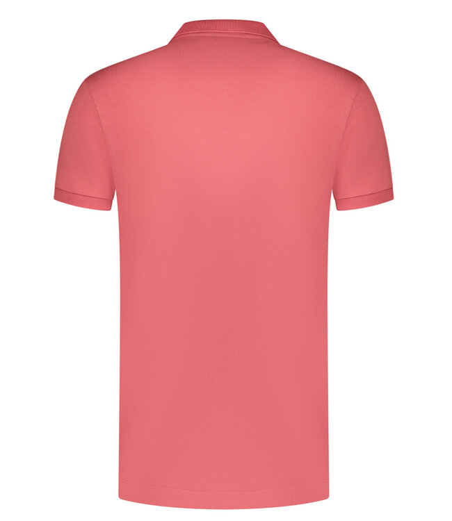 Lacoste PH5522 00 ZV9 regular fit model Paris roze rood polo roze rood krokodil