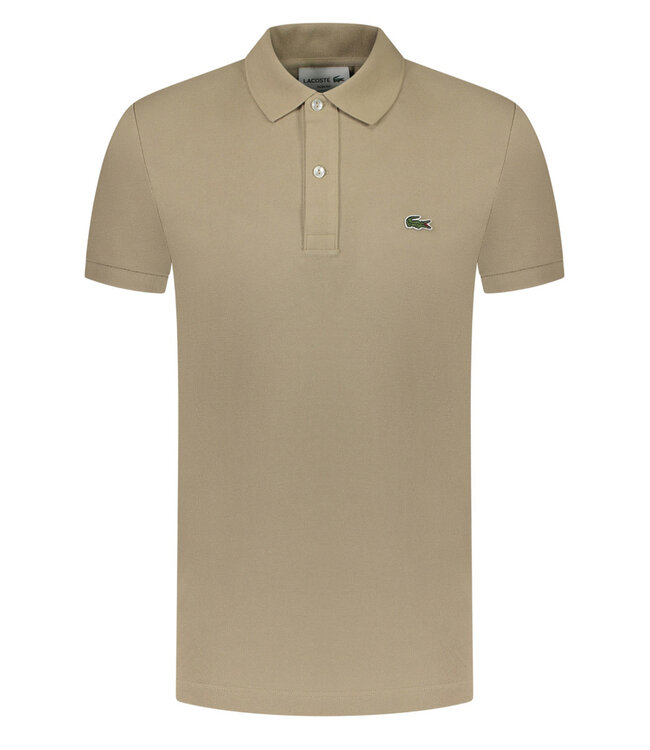 Lacoste 2024 PH4012 11 CB8 slim fit beige bruin polo groen krokodil