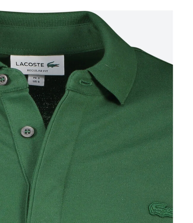 Lacoste PH5522 00 132 regular fit model Paris flessengroen polo flessengroen krokodil