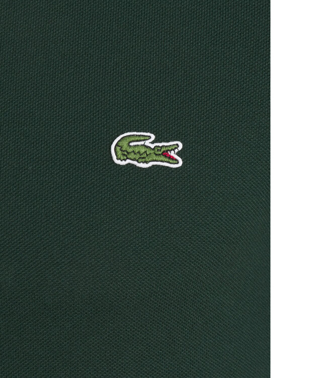 Lacoste PH4012 11 YZP Lacoste slim fit donkergroen polo groen krokodil