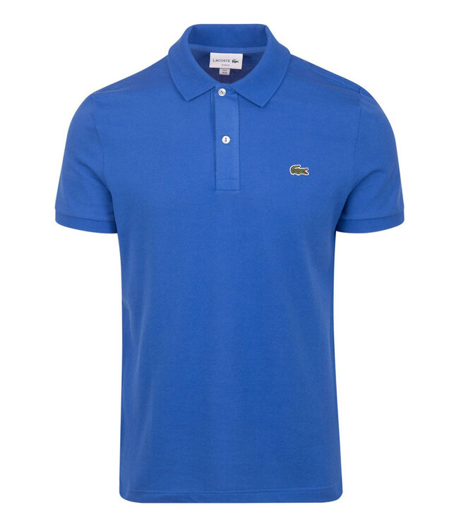 Lacoste PH4012 11 IXW slim fit kobaltblauw polo groen krokodil