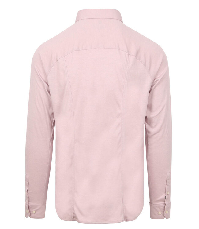 Desoto soft mauve pique jersey overhemd
