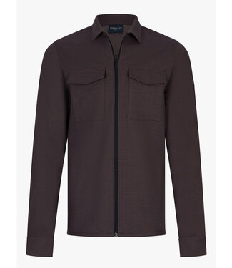 Cavallaro Zivoli Overshirt Dark Brown Melange Limited Edition