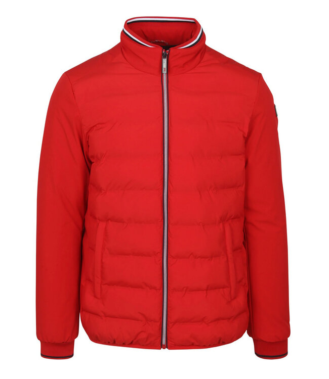 New Zealand Auckland 24HN811 jack kort model rood met rits en zakken