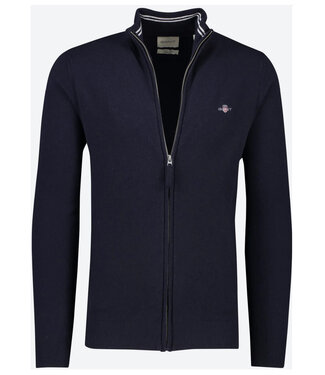 Gant limited edition heren donkerblauw vest lamswol